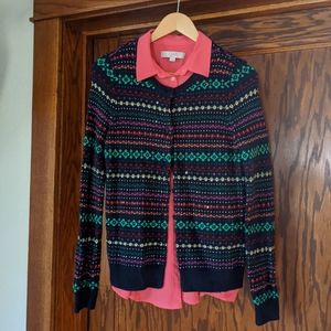 Fair isle cardigan